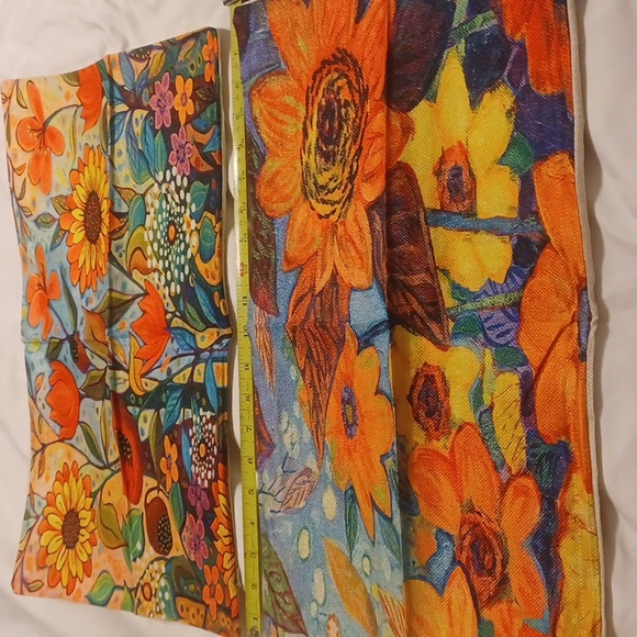 flowers Other - COPY - Nwt 2 zippered throw pillow covers